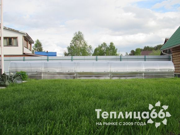 Парник Рада Бабочка под поликарбонат, ширина 1,3 метра